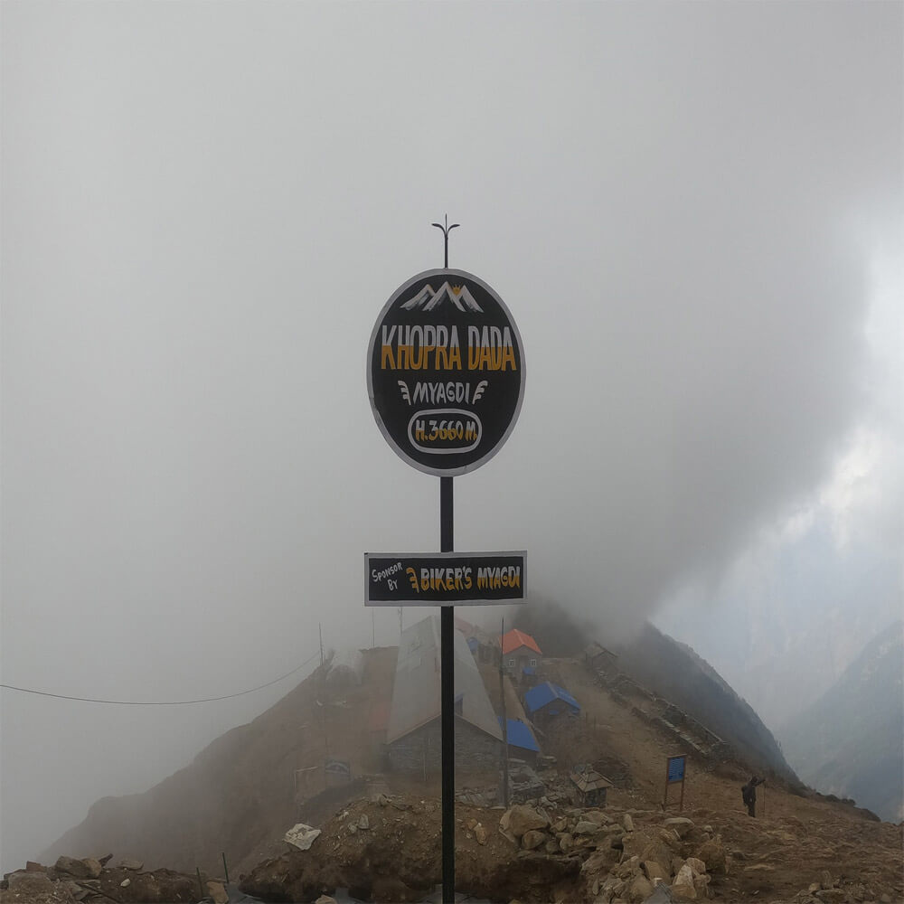 Khopra Danda Trek cost