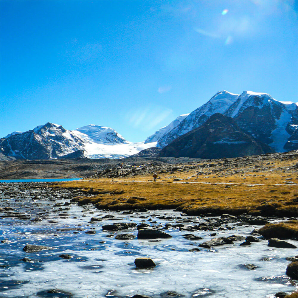 Manaslu Circuit Trek map