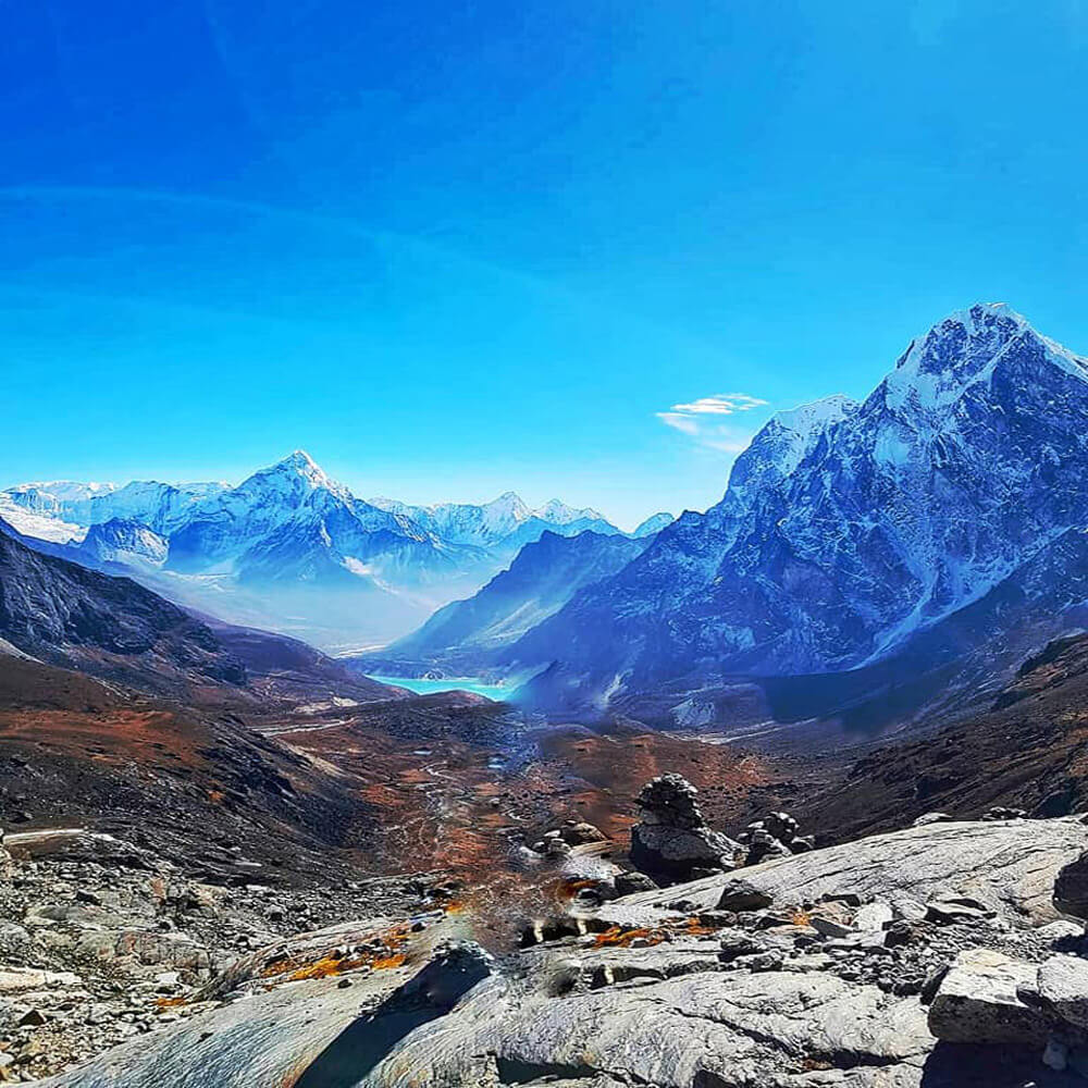 Gokyo Cho La Pass Trek Map